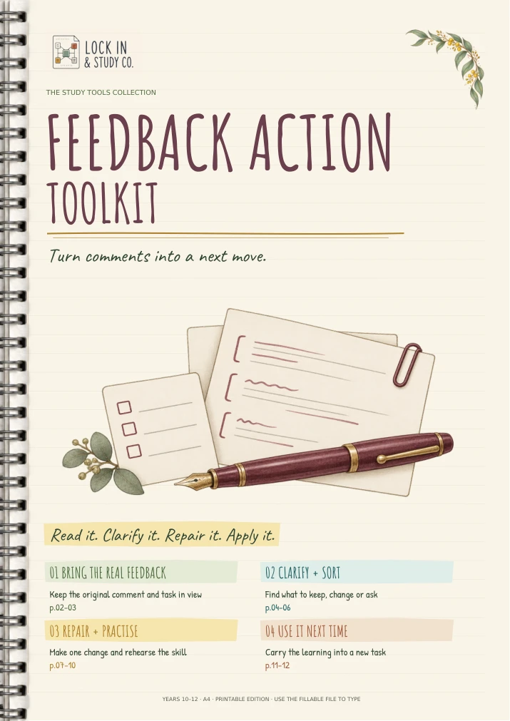 Feedback Action Toolkit, illustrated cover