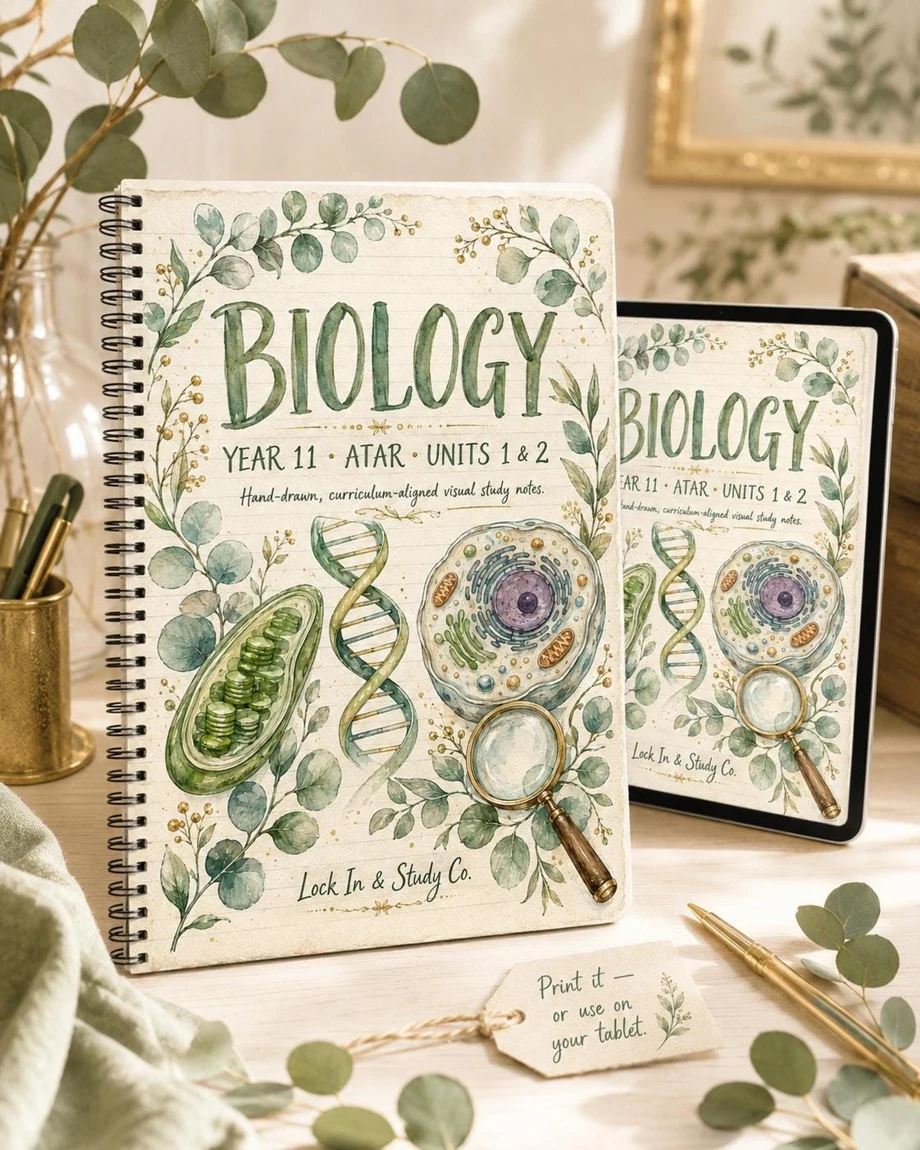 Year 11 Biology, product photograph