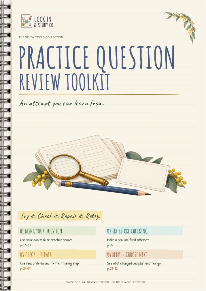 Practice Question Review Toolkit, illustrated cover